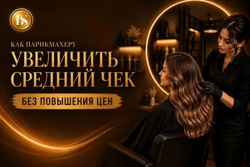 Как парикмахеру увеличить средний чек без повышения цен: 7 рабочих способов, которые легко внедрить уже сегодня