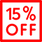Уценка 15%